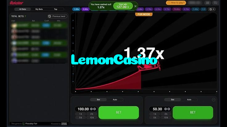 LemonCasino casino presented on mobile device in Pakistan with slots and live games